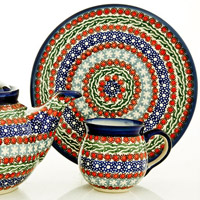 Polish Pottery Pattern Sienna