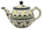 Preview: Polish Pottery Teapot - Ladybird Pattern