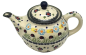 Preview: Polish Pottery Teapot - Ladybird Pattern