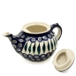 Preview: Polish Pottery Teapot - Eye of Peacock Pattern