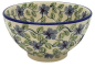 Preview: Polish Pottery Rice Bowl in Pattern Tabea