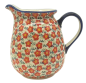 Preview: Polish Pottery Jug 1 litre in Bianca