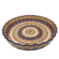 Preview: Polish Pottery Quich Dish - Sienna Pattern