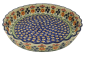 Preview: Polish Pottery Quiche Dish - Levi Pattern