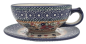 Preview: Polish Pottery tea cup and saucer