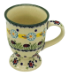 Preview: Polish Pottery Capuccino Mug - Pattern Ladybird