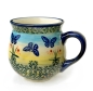 Preview: Polish Pottery Mug Round - Carmen Pattern