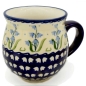 Preview: Polish Pottery jumbo mug Glockenblume design