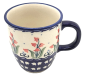 Preview: Polish Pottery mug "Mars" bellflower design