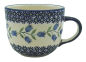 Preview: Polish Pottery cup for cafe-au-lait, 320 ml, Agnes pattern