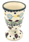 Preview: Polish Pottery Wine Goblet in Pattern Blue Spot - Kopie