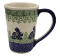 Preview: Polish Pottery tall mug "Delta" - 2.Qual.