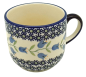 Preview: Bunzlauer Keramik Kaffee-/Teetasse Olaf Dekor Agnes Oberansicht