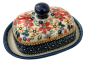 Preview: Polish Pottery Butterdish - Cornelia Pattern