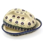 Preview: Polish Pottery butter dish large handle , angelika design