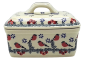 Preview: Polish Pottery Butterbox - Gila Pattern - 2.Qual.