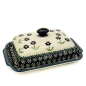 Preview: Polish Pottery Butterdish - Angelika Pattern - 2.Qual.
