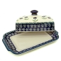 Preview: Polish Pottery Butterdish - Angelika Pattern - 2.Qual.