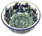 Preview: Bunzlauer Keramik Schälchen 200 ml gewellt Dekor Blaue Primel