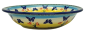 Preview: Polish Pottery soup dish Carmen pattern, side view