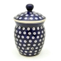 Preview: Polish Pottery garlic jar with lid