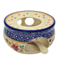 Preview: Genuine-Polish-Pottery-warmer-for-teapots-Florac-design