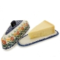 Preview: Polish Pottery Cheese Bell, Triangular - Pattern Adelheid