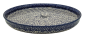 Preview: Bunzlauer Speiseteller 25,5 cm Dekor Blauer Falter, Seitenansicht