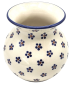 Preview: Polish Pottery Vase Round (l) in Margarete Pattern
