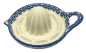 Preview: Polish Pottery Lemon Squeezer Agnes pattern, view from top