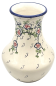 Preview: Bunzlauer Vase Kegelform Höhe 25 Dekor Capri