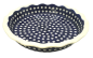 Preview: Polish Pottery pie dish xxl size Bluespot design