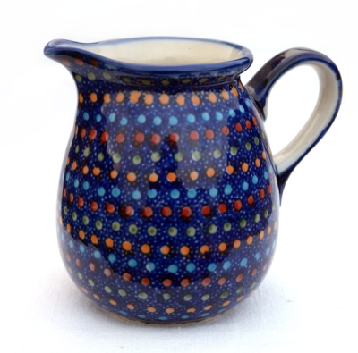 Polish Pottery jug one pint irena design
