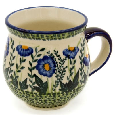 Polish Pottery jumbo mug Astrid design