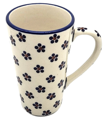 Polish Pottery Mug John - Pattern Margarete