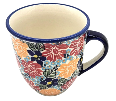 Polish Pottery mug 'Mars' large, Nina design