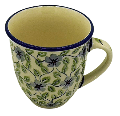 Polish Pottery Mars mug in Aster Pattern