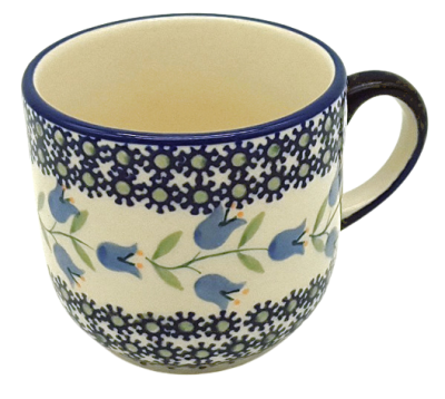 Bunzlauer Keramik Kaffee-/Teetasse Olaf Dekor Agnes Oberansicht