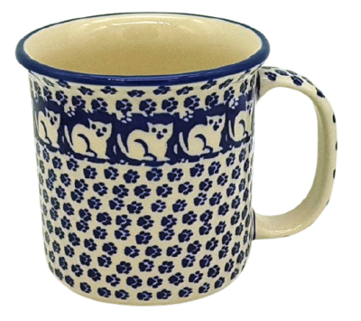 Polish Pottery Mug Straight