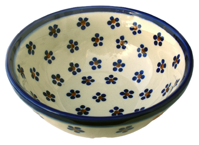 Polish Pottery small salad bowl 500 ml Margarete pattern