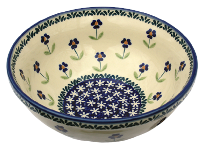 Polish Pottery bowl 19 cm Angelika pattern