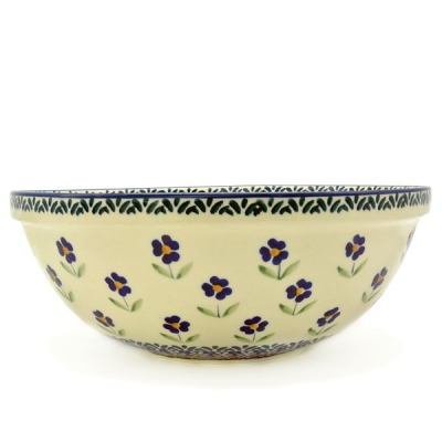 Polish Pottery Salad Bowl angelika design - 2.Qual