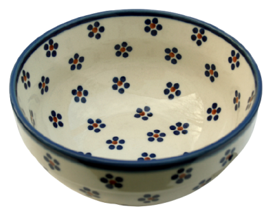 Polish Pottery salad bowl 700 ml Margerita pattern