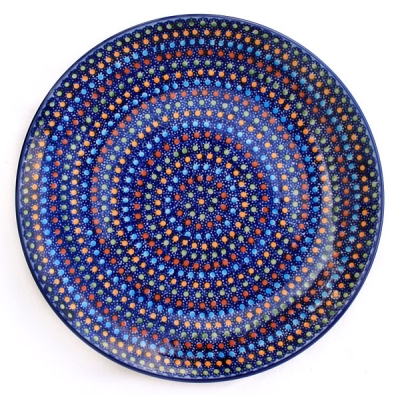 Polish Pottery Plate - Irena Pattern