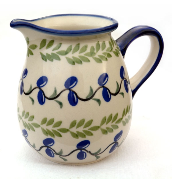Polish Pottery jug one pint garland design - Kopie