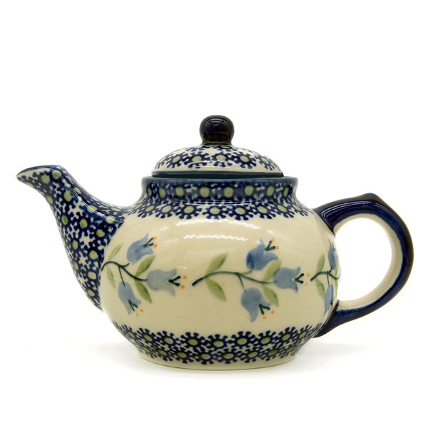 Polish Pottery Teapot - Agnes Pattern