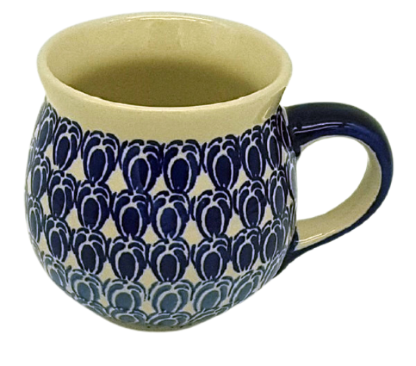 Polish Pottery Mug Round - Lotte Pattern