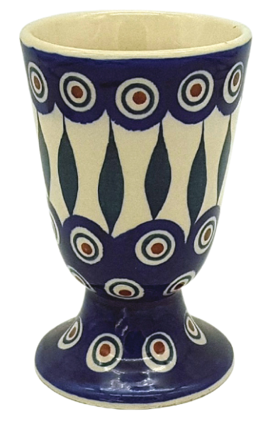 Polish Pottery Wine Goblet