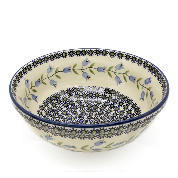Polish Pottery Bowl 760 ml Agnes - view from above