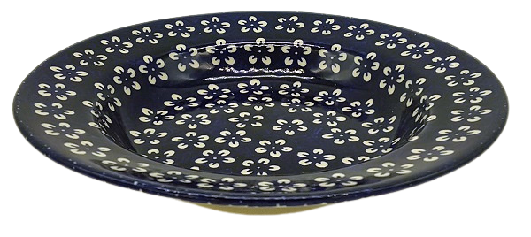 Polish Pottery Soup Plate Pattern Jade